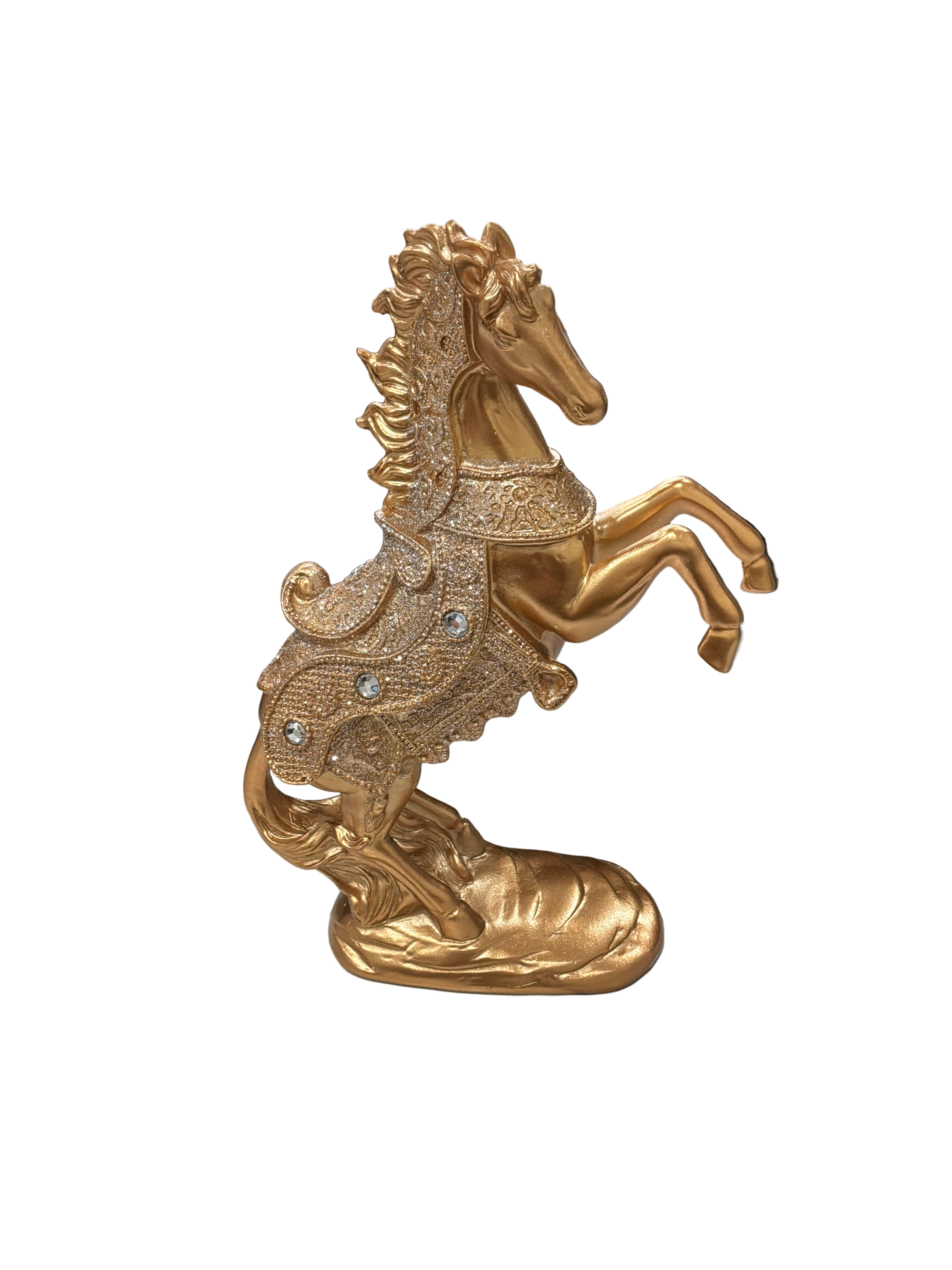 HORSE CHAMPAGNE GD PETITE
