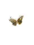 RING MED  BUTTERFLY W/AMBER WINGS