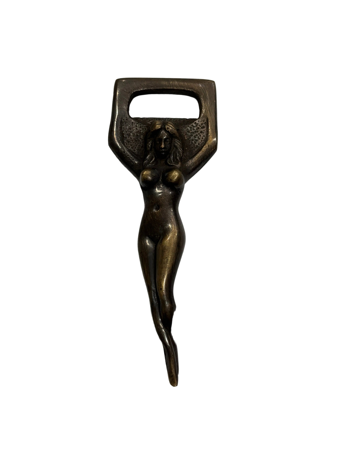 LARGE STANDING NUDE WOMAN ART BOTTLE OPENER