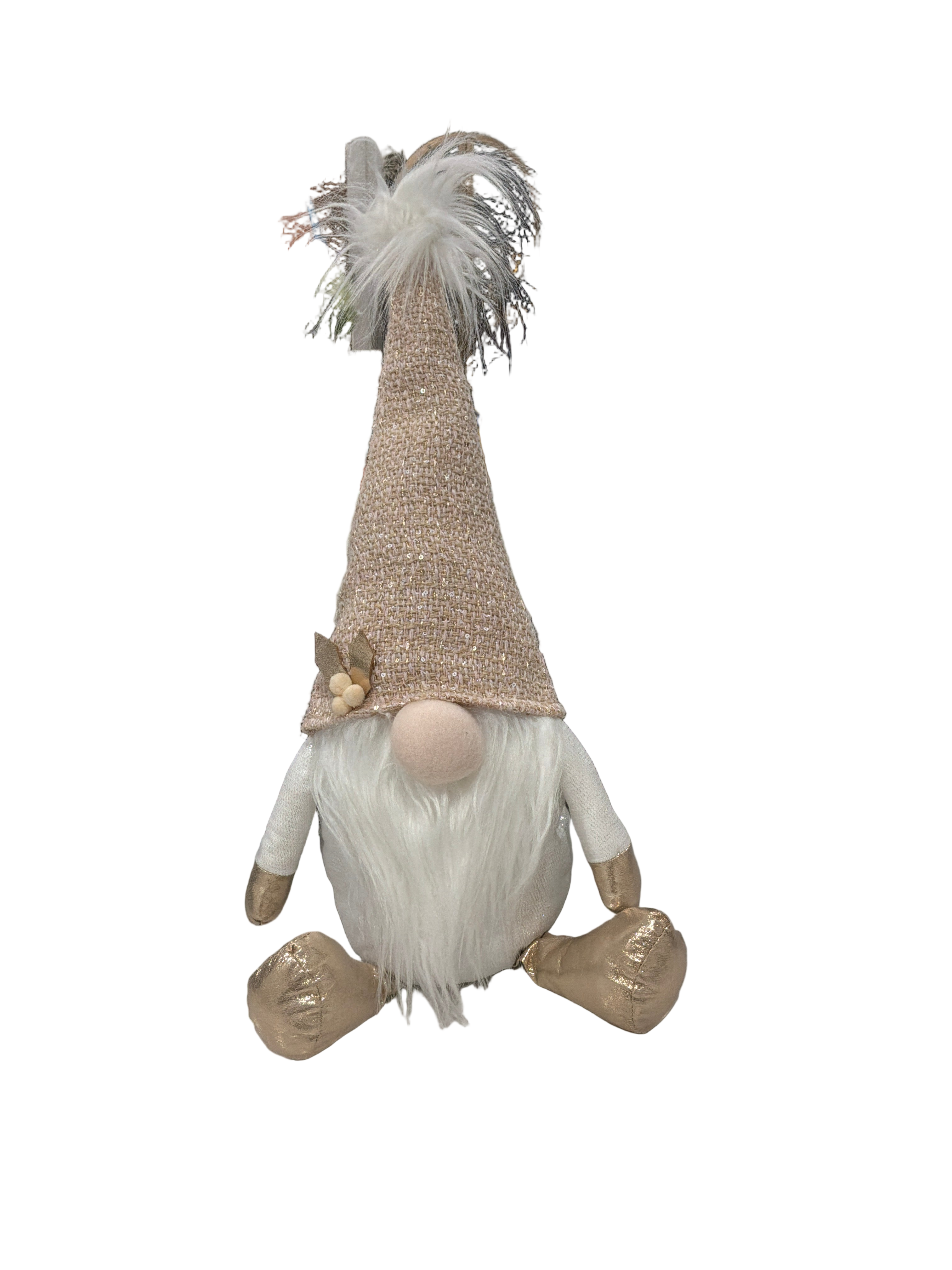 CHRISTMAS GNOME SMALL WITH GLITTER HAT