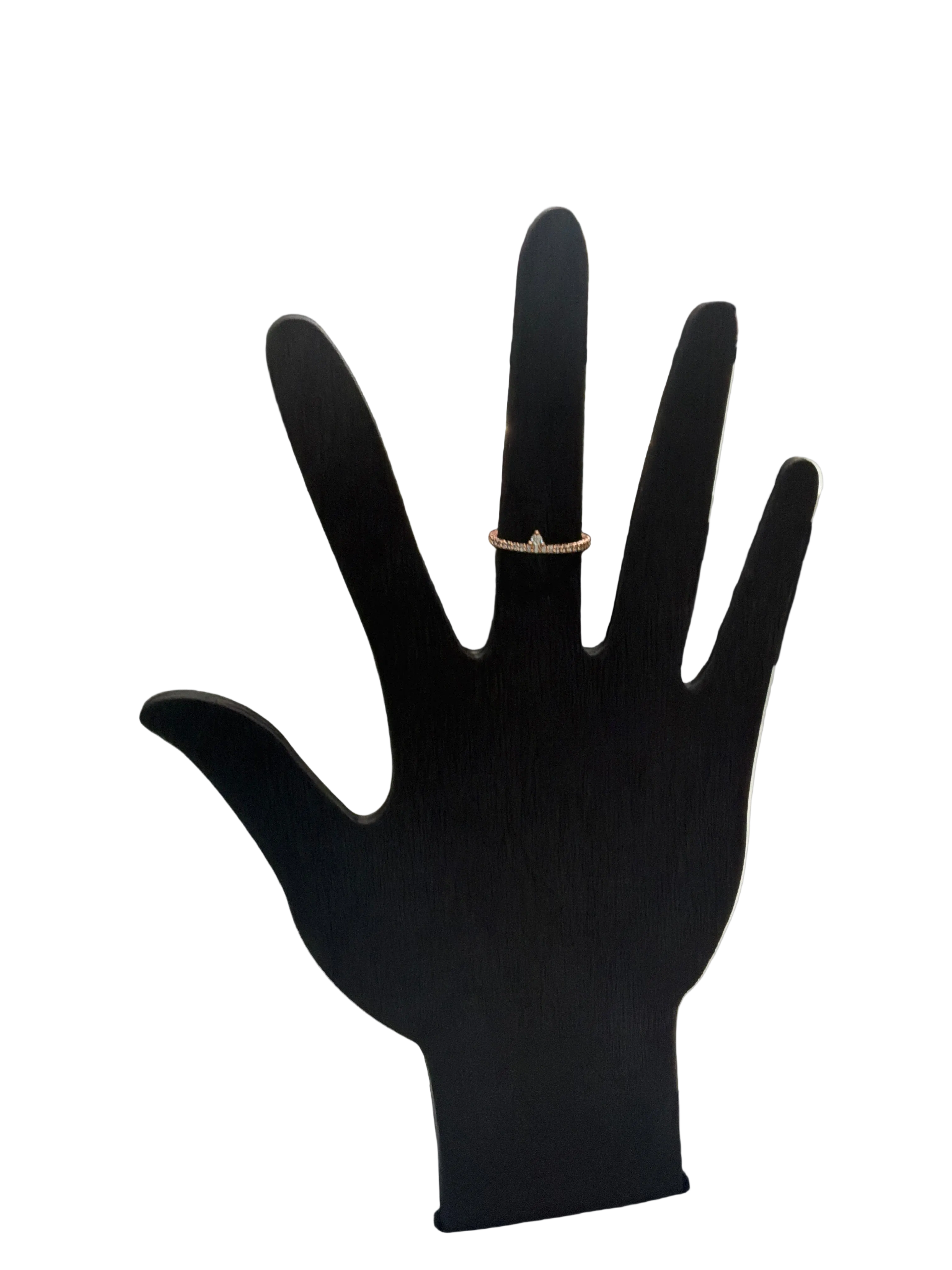 OTHEIA MIA RING ANTIQUE PASTEL ICE ROUND CUT