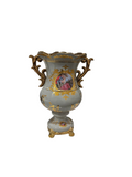 VASE GREY GD HANDLE/TRIM/COUPLE