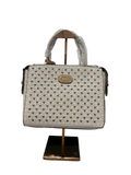 BRANGIO CHIC HEART/FLOWER SQUARE HANDBAG