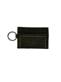 ZIDANA STEELHOOF STUDDED VEG TANNED LEATHER WALLET