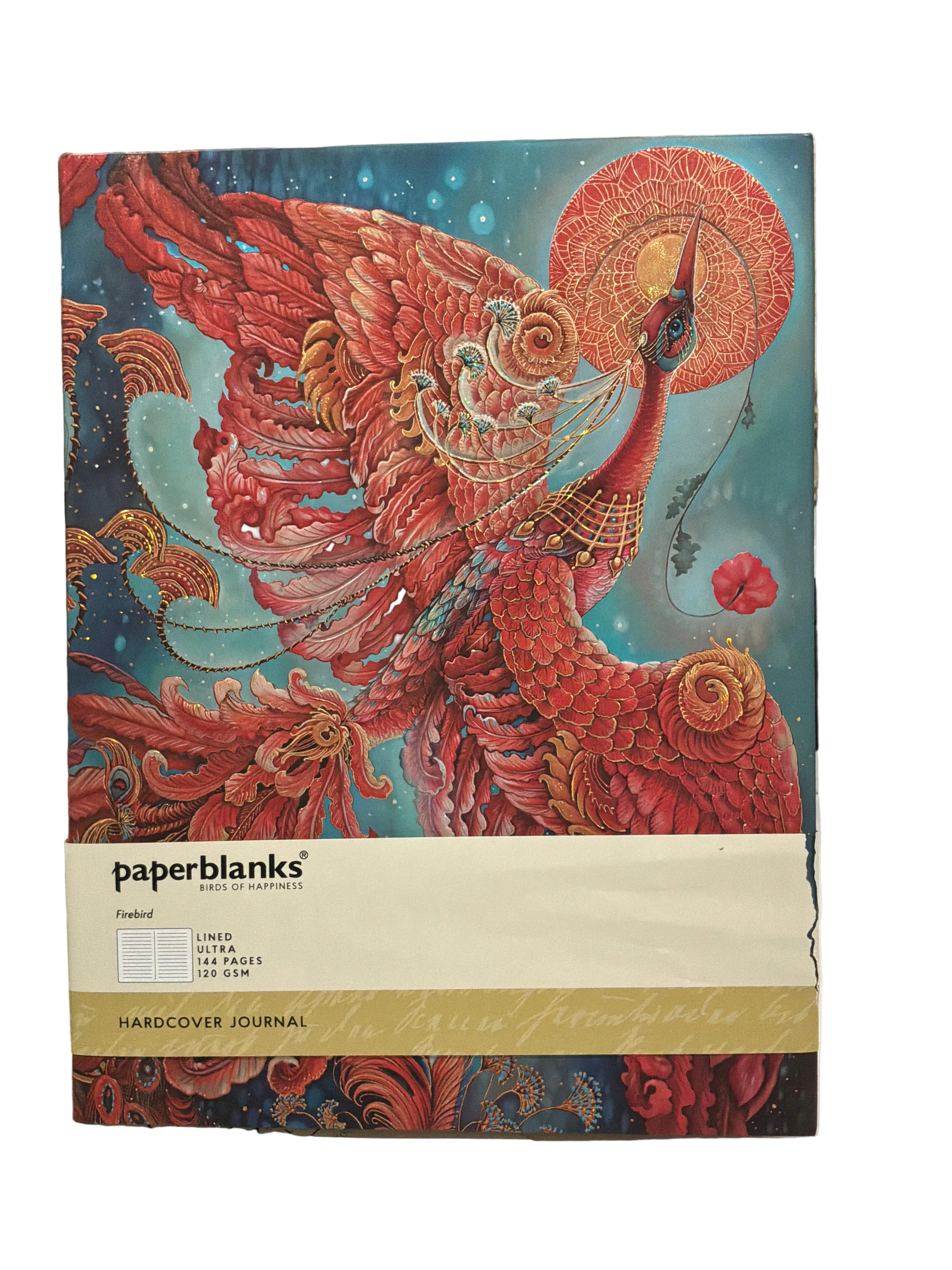 PAPERBLANKDS FIREBIRD LINED HARDCOVER JOURNAL