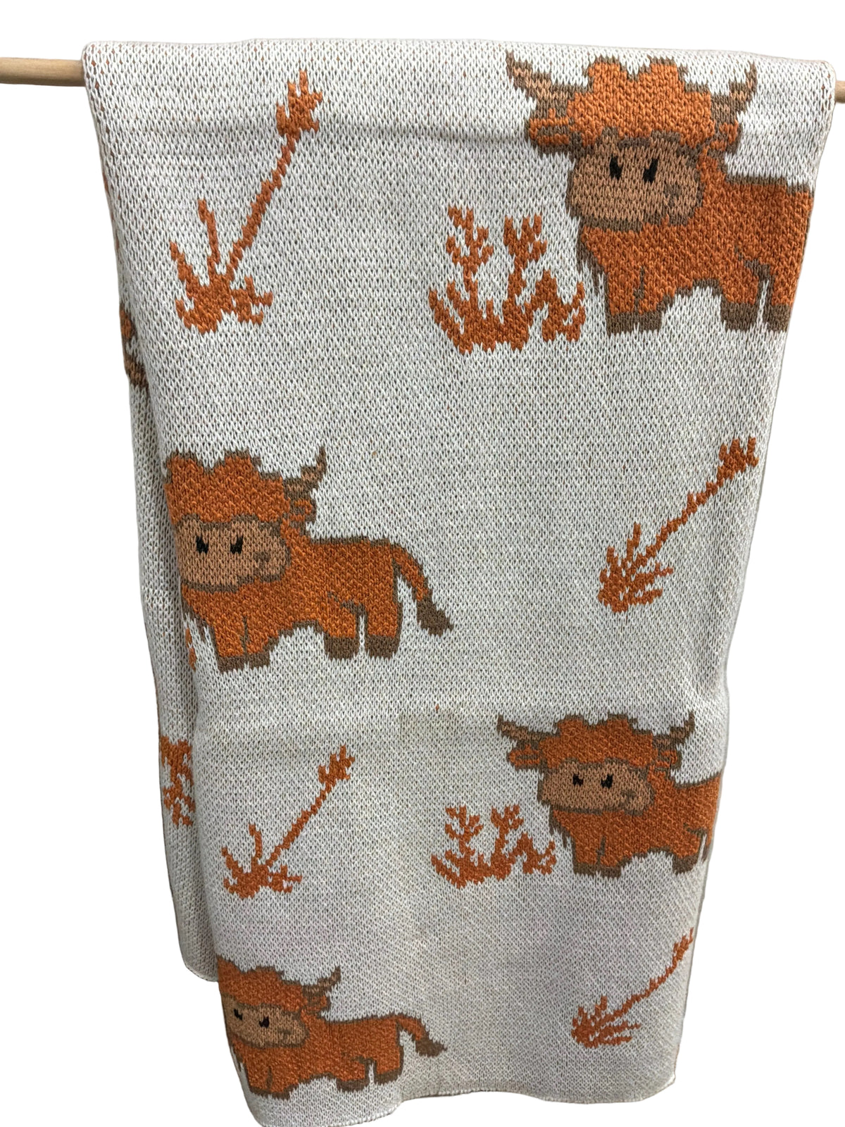 TINY MOO TRAIL THROW