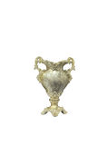 VASE HEART SHAPE ELECTROPLATED GOLD