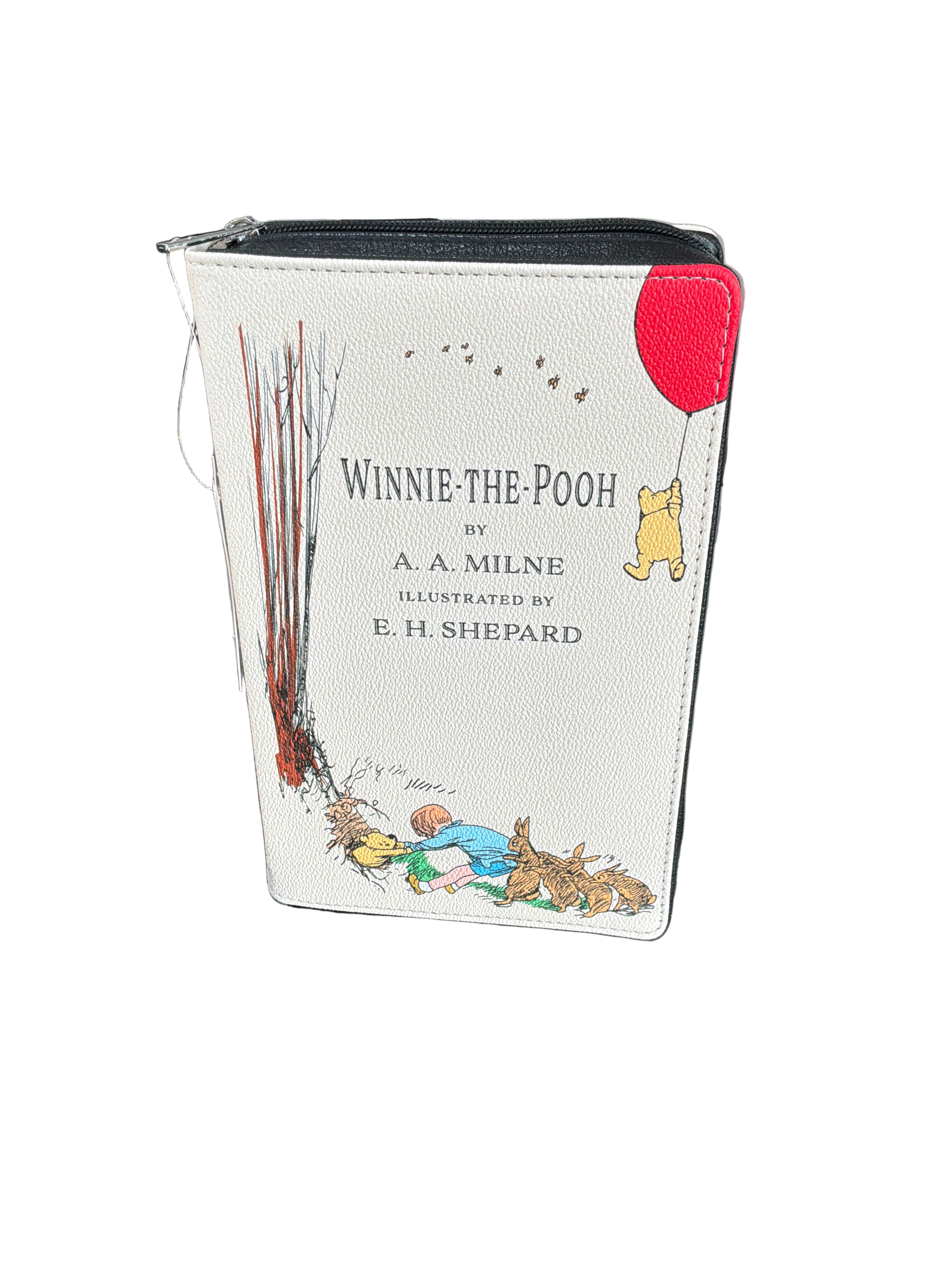 WINNIE THE POOH BOOK CLUTCH BAG IN VINYL