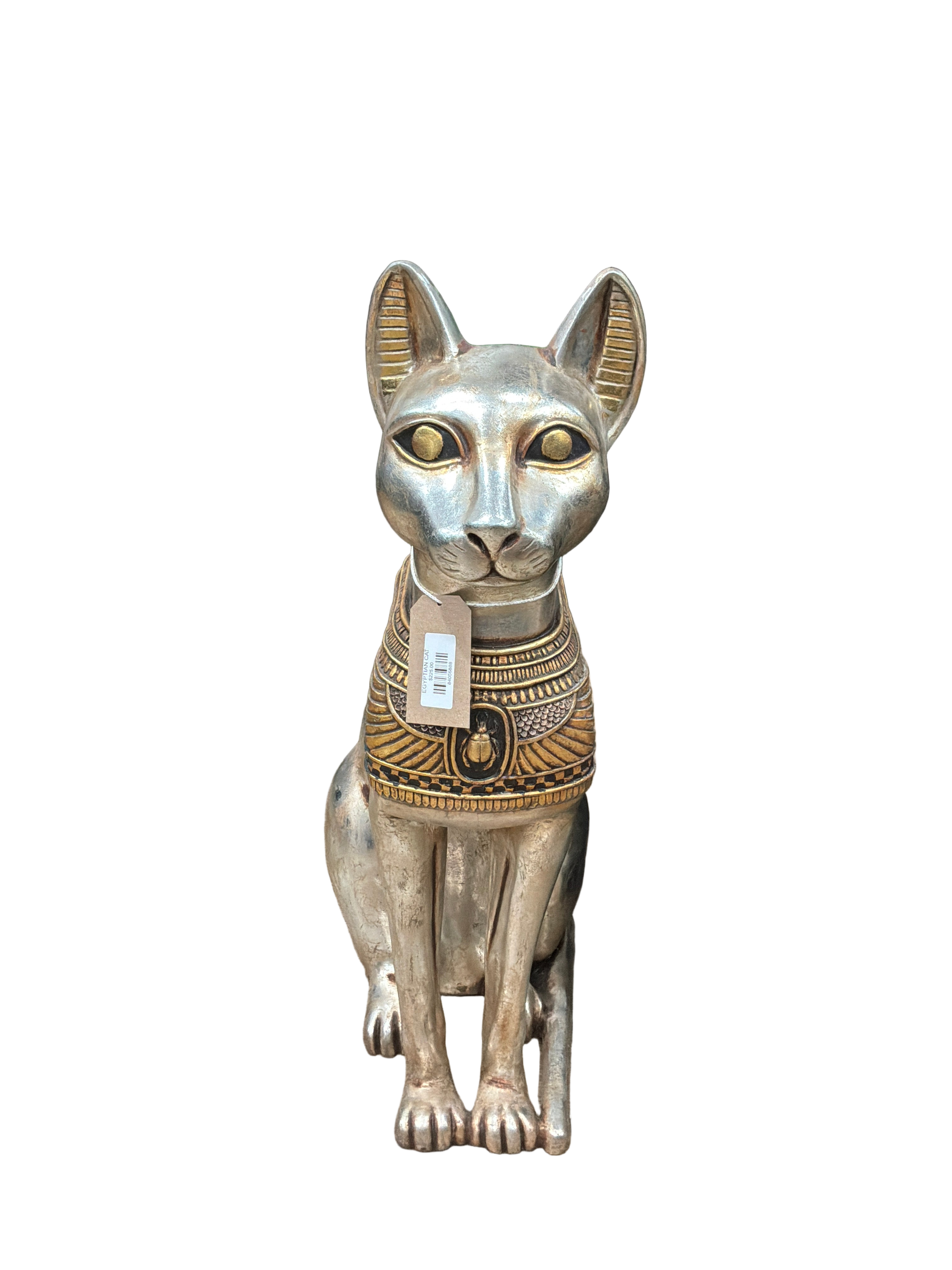 EGYPTIAN BASTET CAT GODDESS RESIN