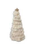 SM FABRIC X-TREE RUFFLES W/GOLD STAR