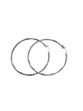 STERLING SILVER ARRACADA DIAMANTADA EARRINGS
