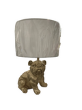LAMP GOLD ENGLISH BULLDOG