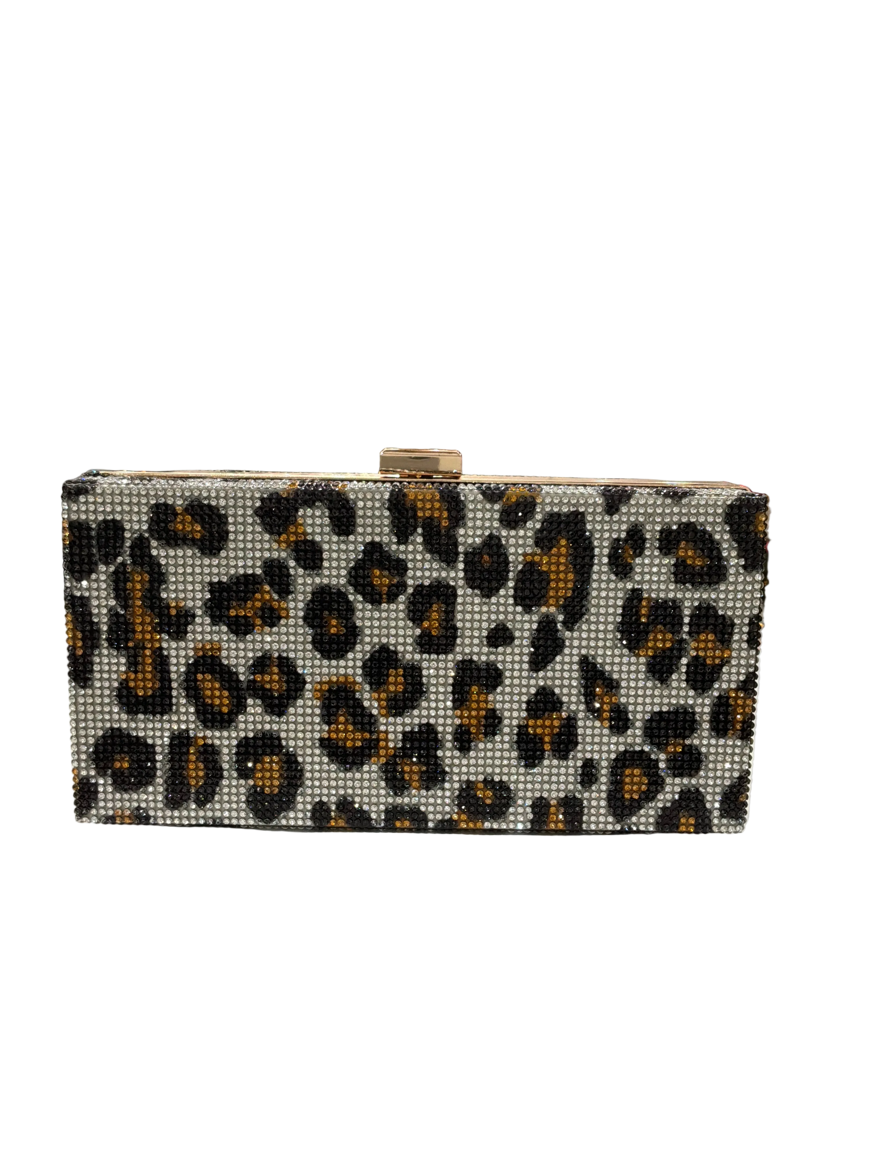 NTT SMALL LEOPARD CLUCTH CB PURSE
