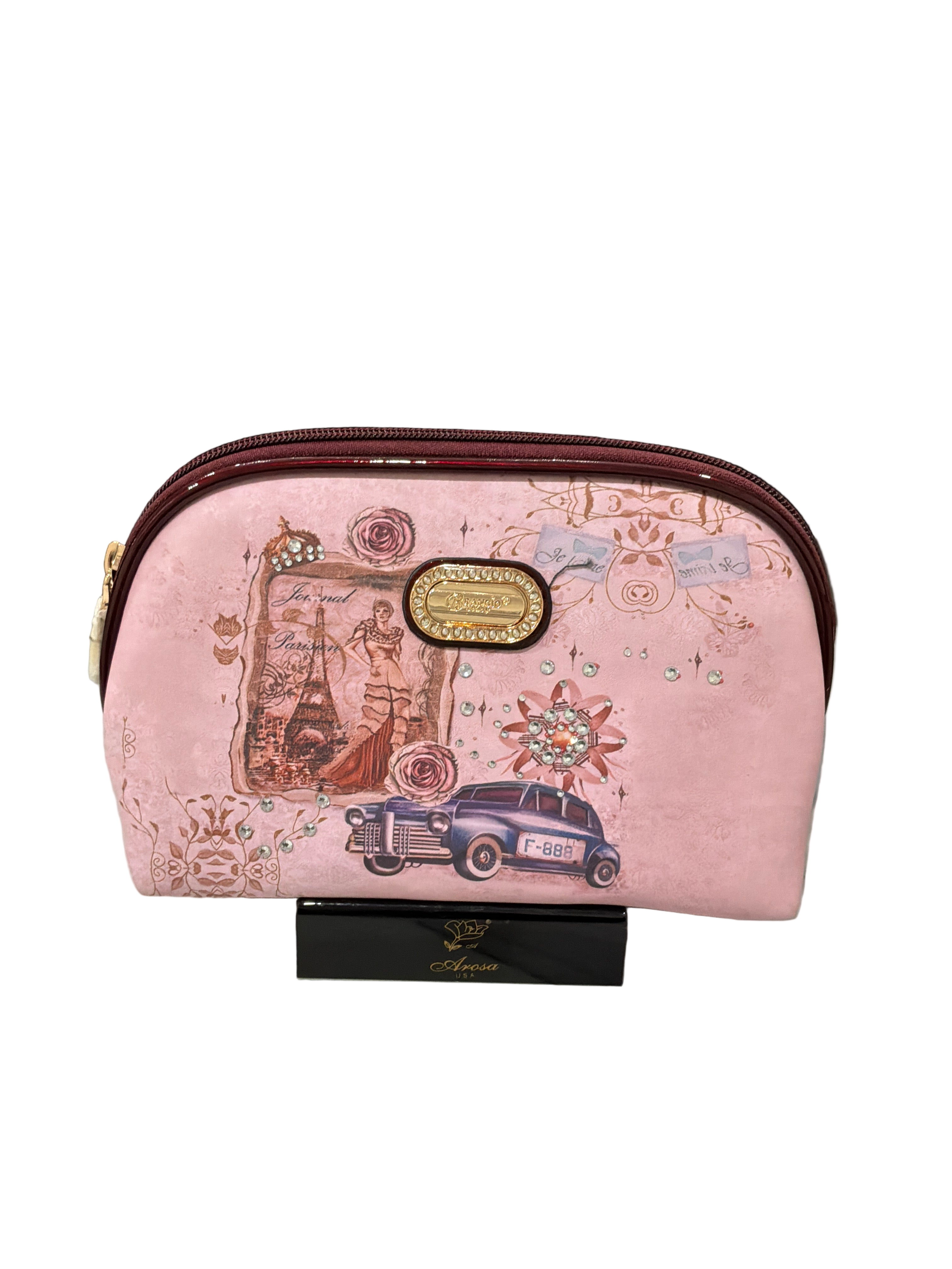 BRANGIO VINTAGE PARISIAN ELEGANCE BURGANDY