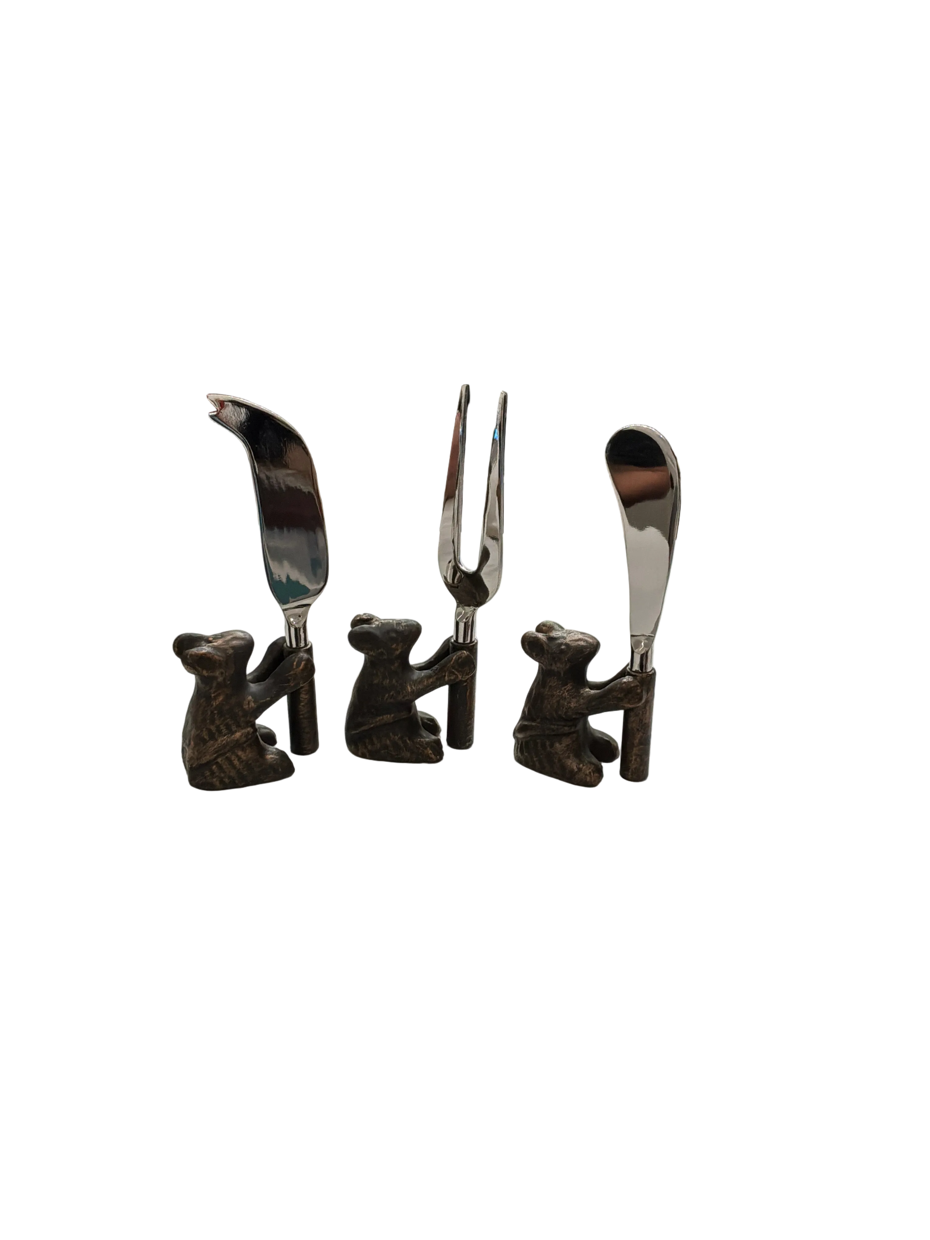 3 MICE CHEESE KNIFE SET
