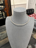 OTHEIA LUCY CHOKER SQUARE RHINESTONES