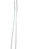STERLING SILVER FIGARO LINK (PETITE) NECKLACE