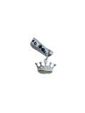 STERLING SILVER CROWN FIVE DISTINCT POINTS CHARM
