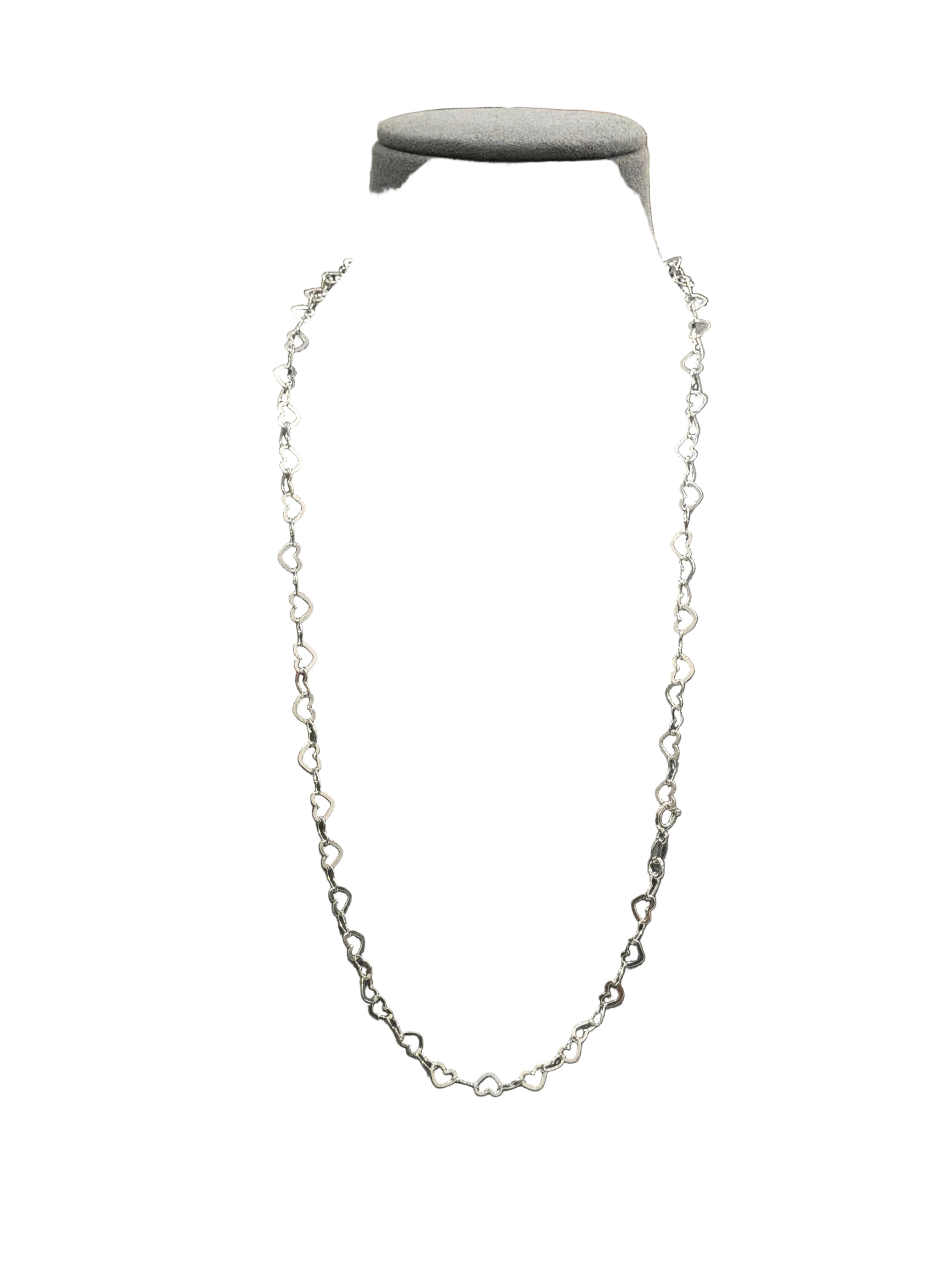 20" PANDORA HEART STERLING SILVER "925" PURITY