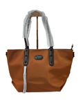 BRANGIO ITALY HANDBAG ORANGE TOTE