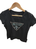 GUESS XL- T-SHIRT TRIANGLE EMBELLISHED STONES