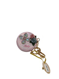 BRANGIO CIRCULAR MIRROR COMPACT W/FLOWERS