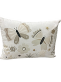 PILLOW BUTTERFLYW/FLOWERS