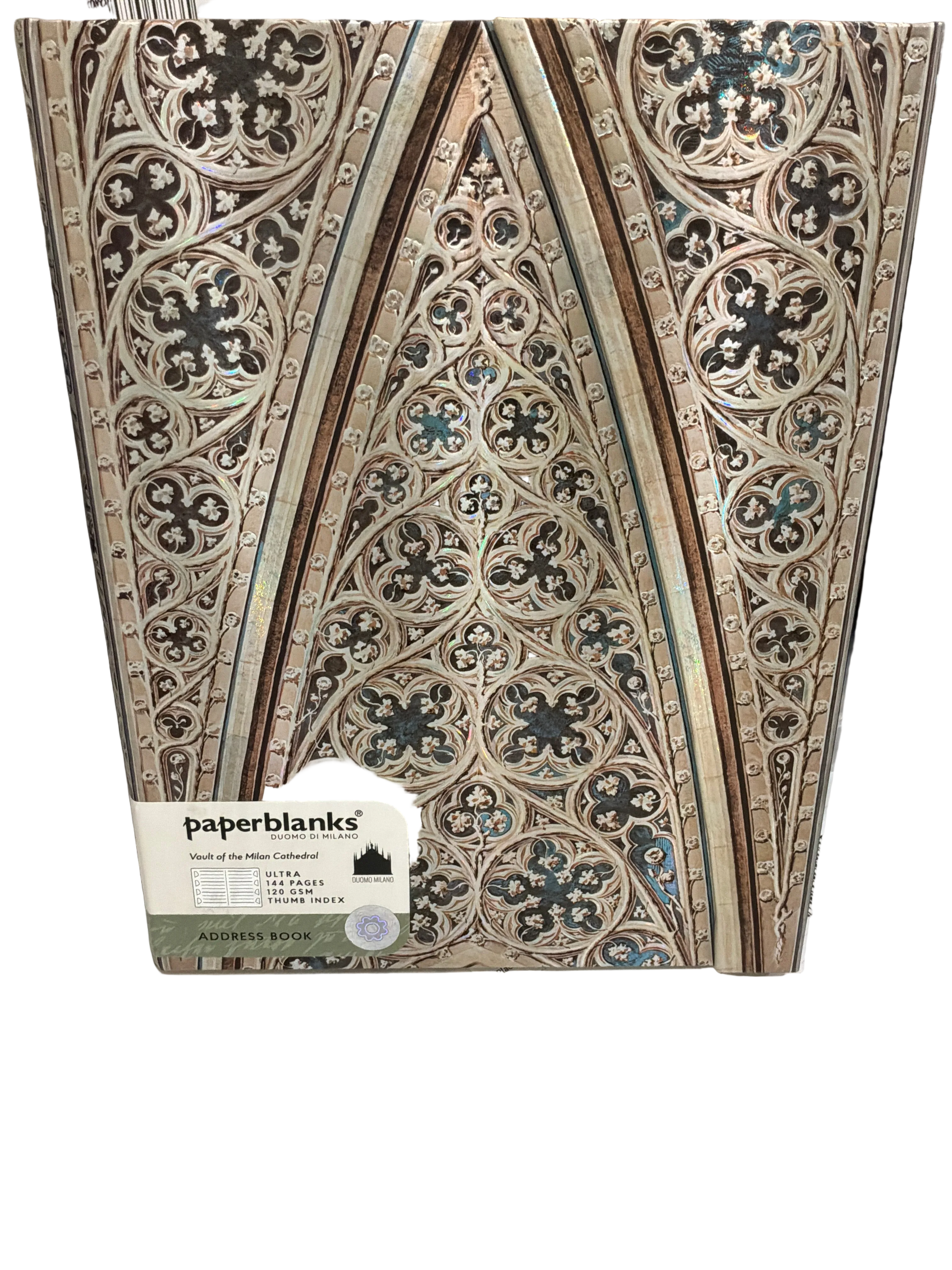 PAPERBLANKS VAULT OF MILAN CATHEDRAL ADDRESS BOOK