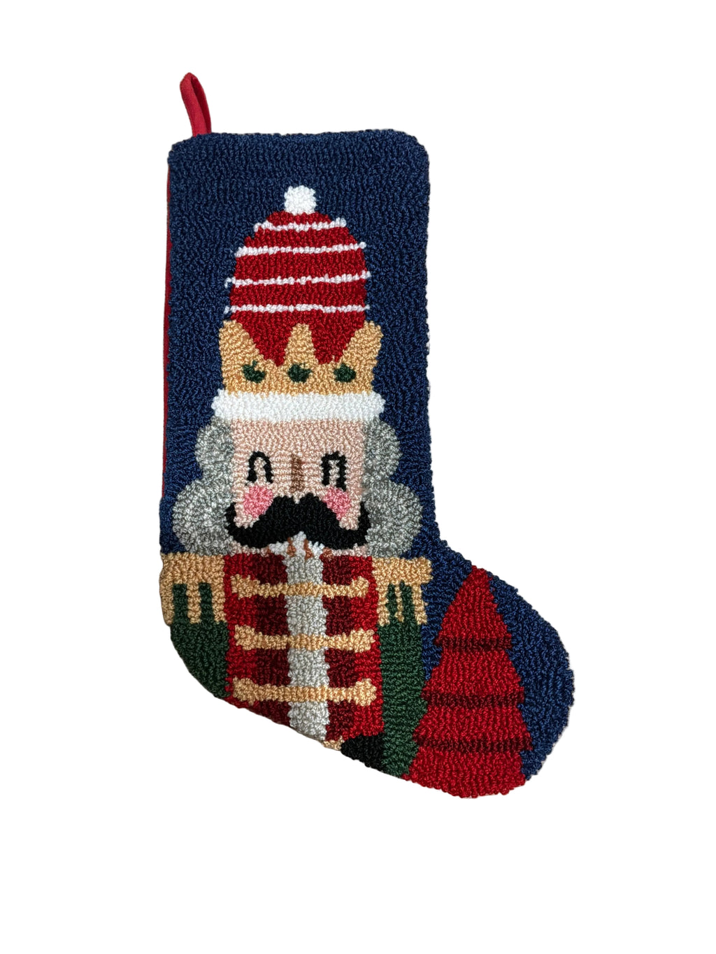 FESTIVE NUTCRACKER  & SNOWMAN CHRISTMAS STOCKING