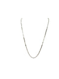 20" STERLING SILVER PAPERCLIP NECKLACE "925" PURITY