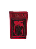DRACULA BOOK CROSSBODY BAG RED