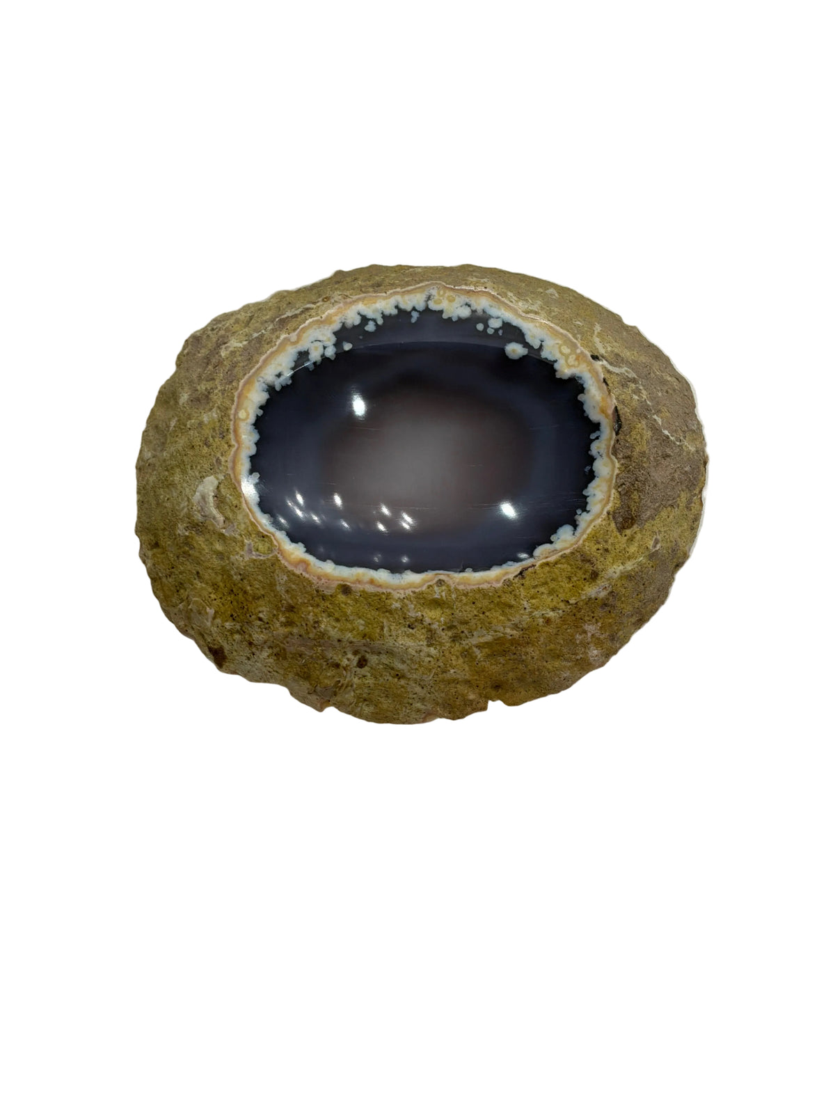 NATURAL AGATE NODULE  GEODE