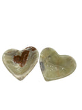 GREEN ONYX HEART BOWL