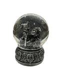 MUSIC SNOW GLOBE LOVE NEVER DIES GOTHIC COUPLE