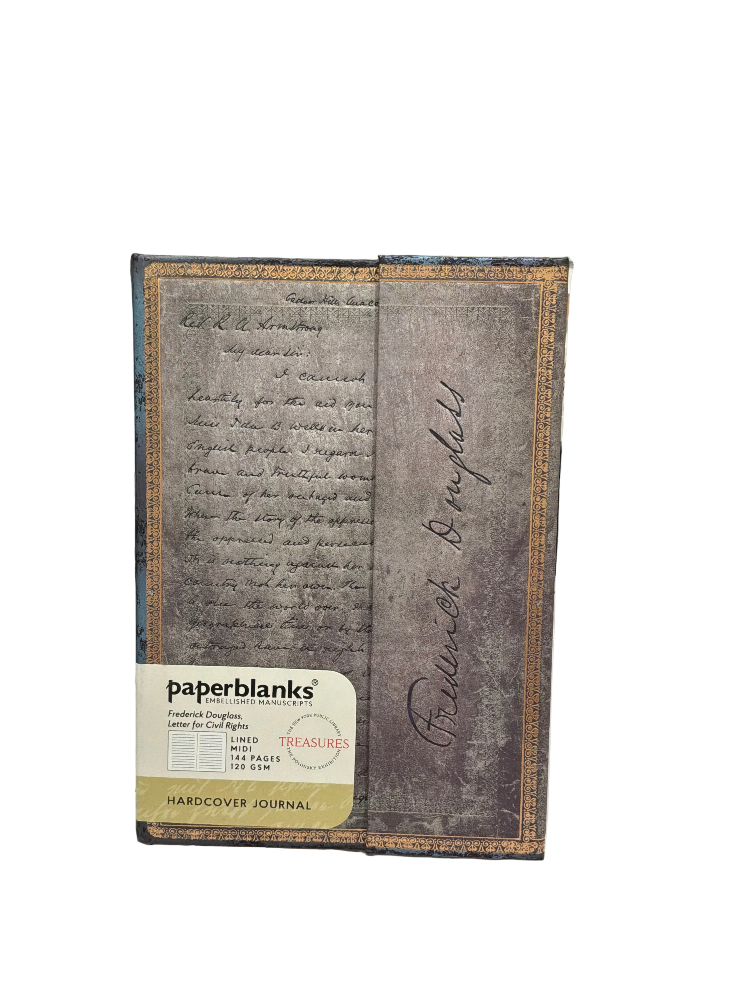 PAPERBLANKS FREDERICK DOUGLAS LETTER CIVIL RIGHTS