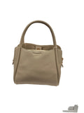 TOTE LEATHER HAND BAG BEIGE