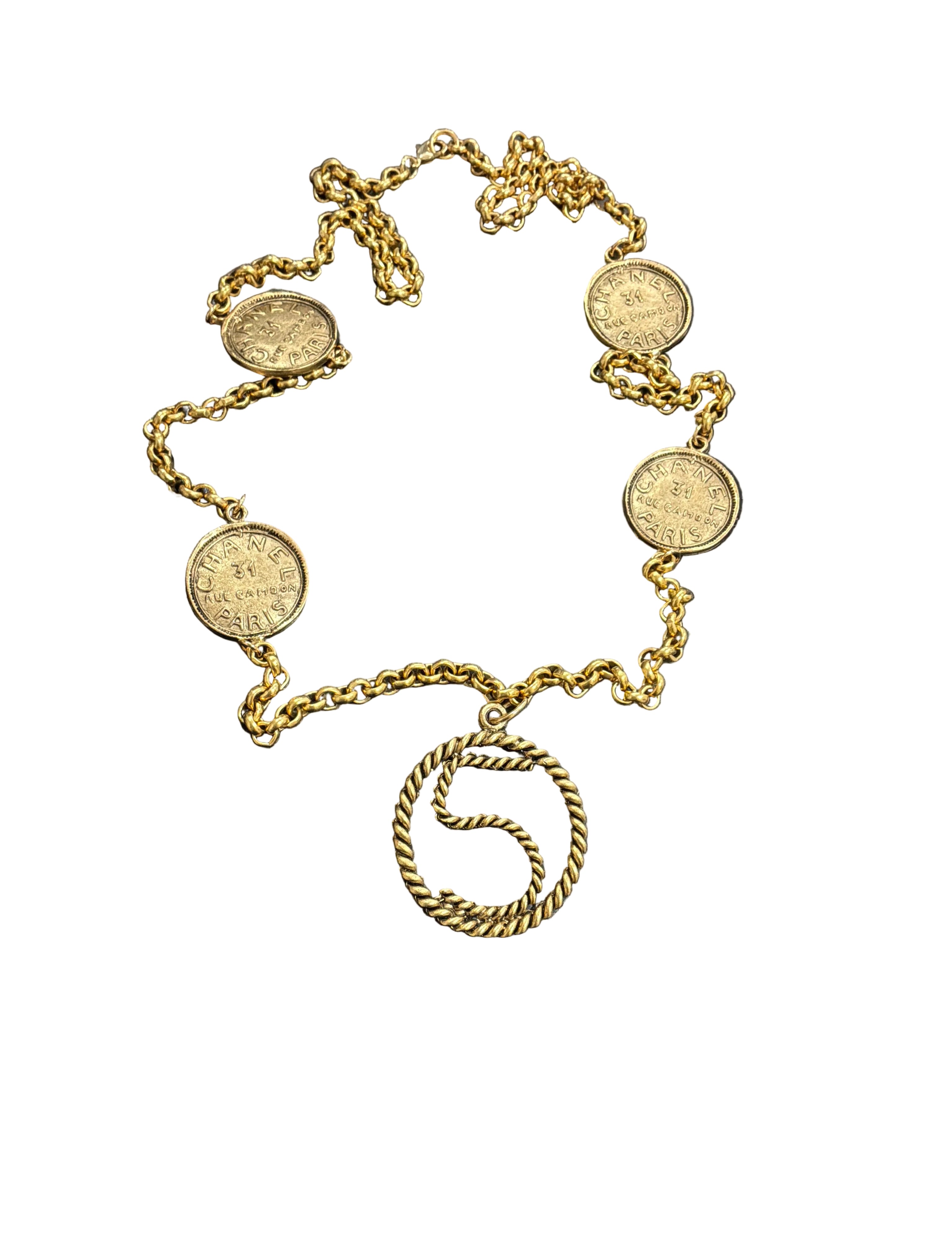 CHANEL 31 RUE ROUND NECKLACE/BELT