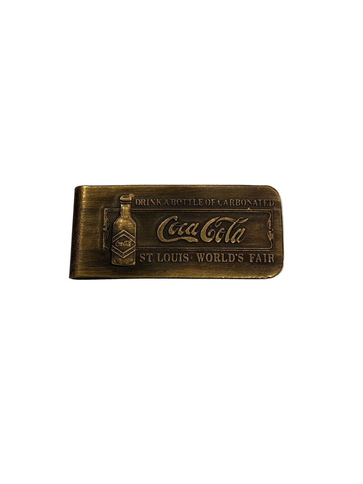 COCA-COLA MONEY CLIP  1904ST. LOUIS WORLD FAIR