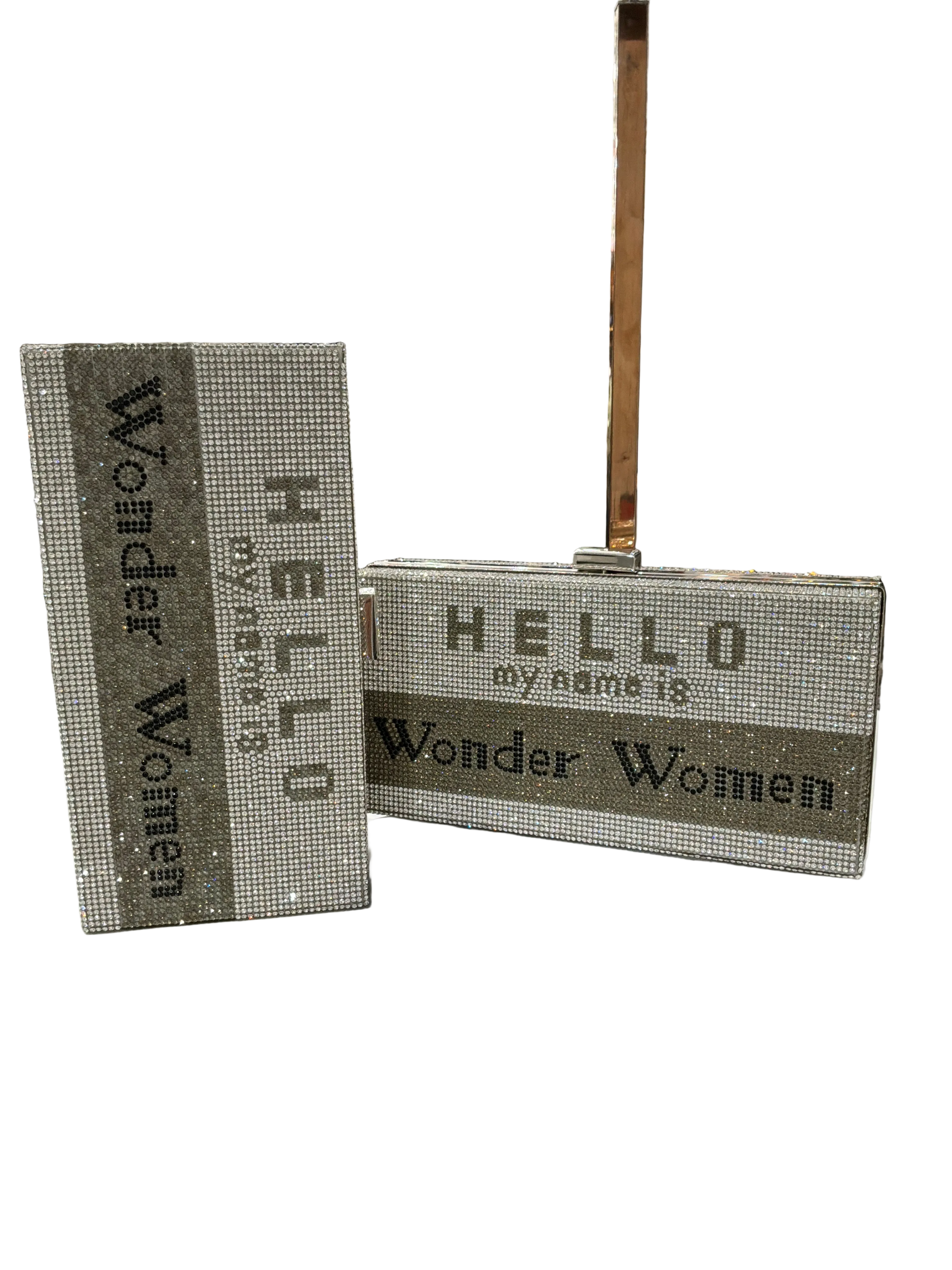 NTT SQ SILVER W/GREY HELLO WONDER WOMAN