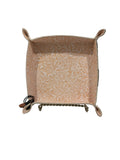 COPPERWIND LEATHER TRY IN CREAM & PEACH FLORAL