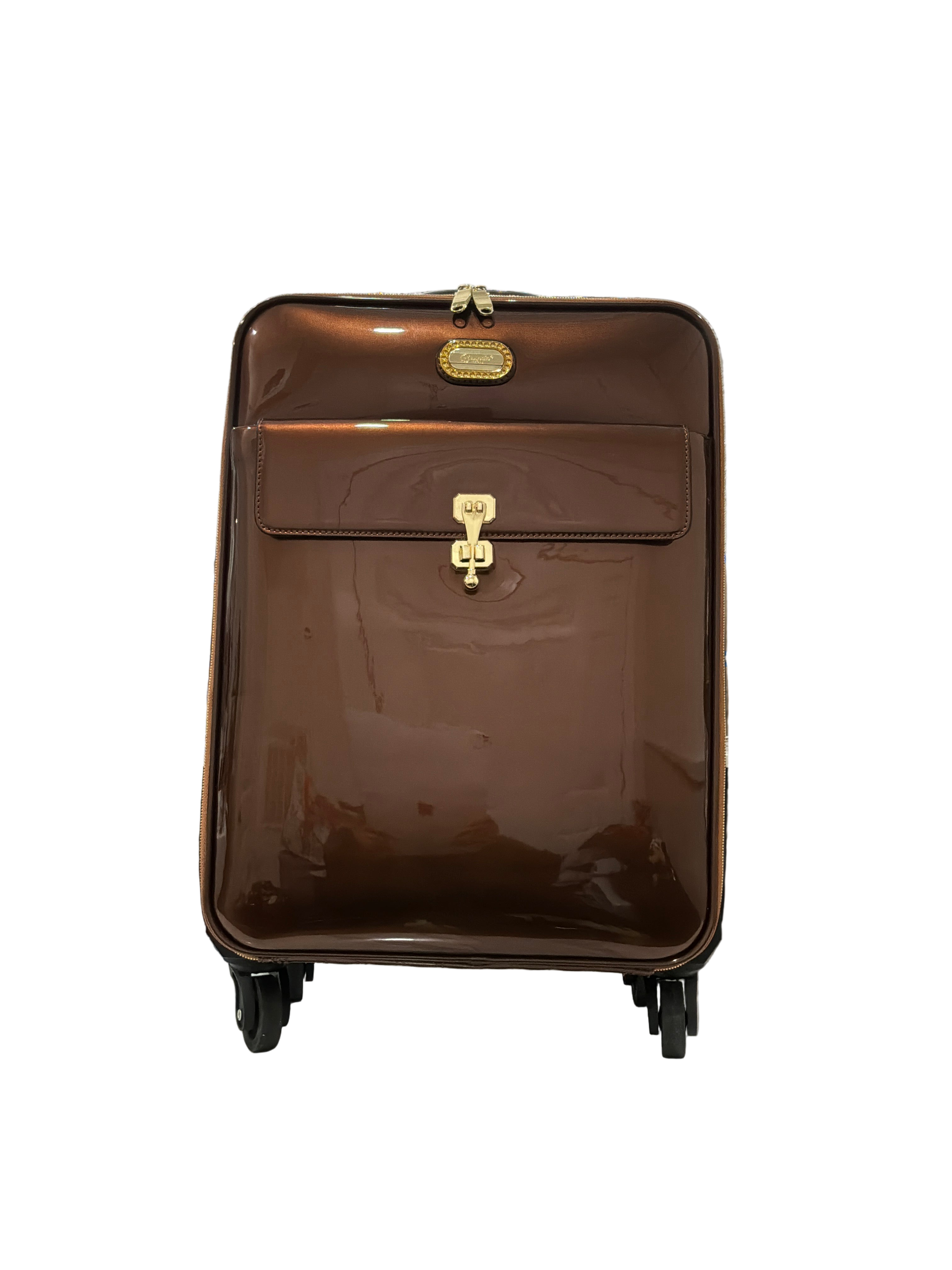BRANGIO EURO MODA BROWN LUGGAGE