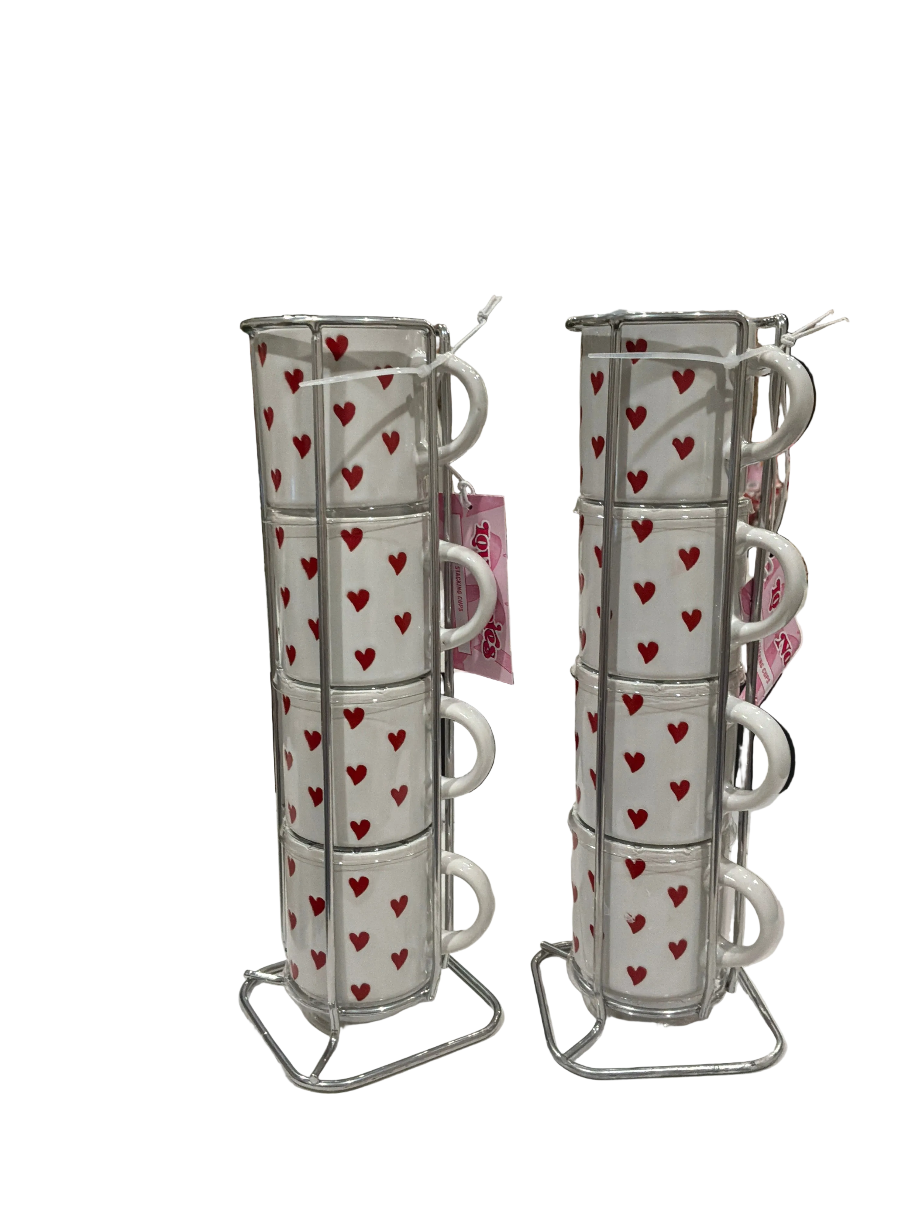 HEART SHAPE PETITE TEA CUPS
