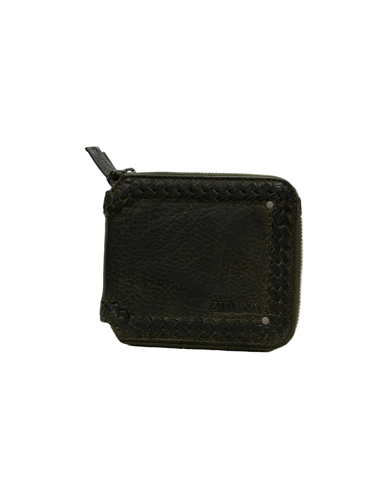 MYRA ZIDANA DANTE MEN'S VEG TANNED LEATHER ARMY IVY