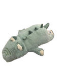 SOFT, MINT GREEN PLUSH CROCODILE STUFFED ANIMAL