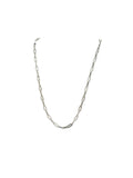 20" MODERN STERLING SILVER PAPERCLIP "925" PURITY
