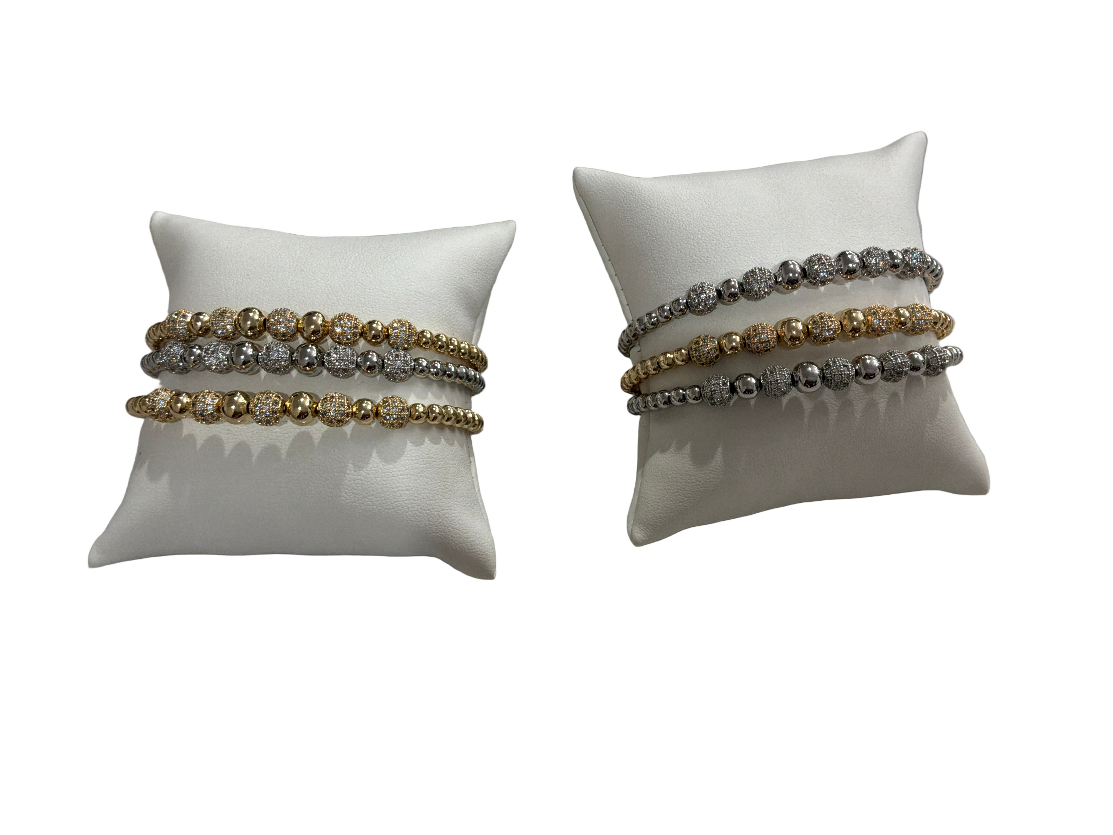 SCHANDRA - MINI BEAD CUFF BRACELET