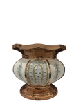 DYNASTY VASE ROSE GOLD/FLOWER