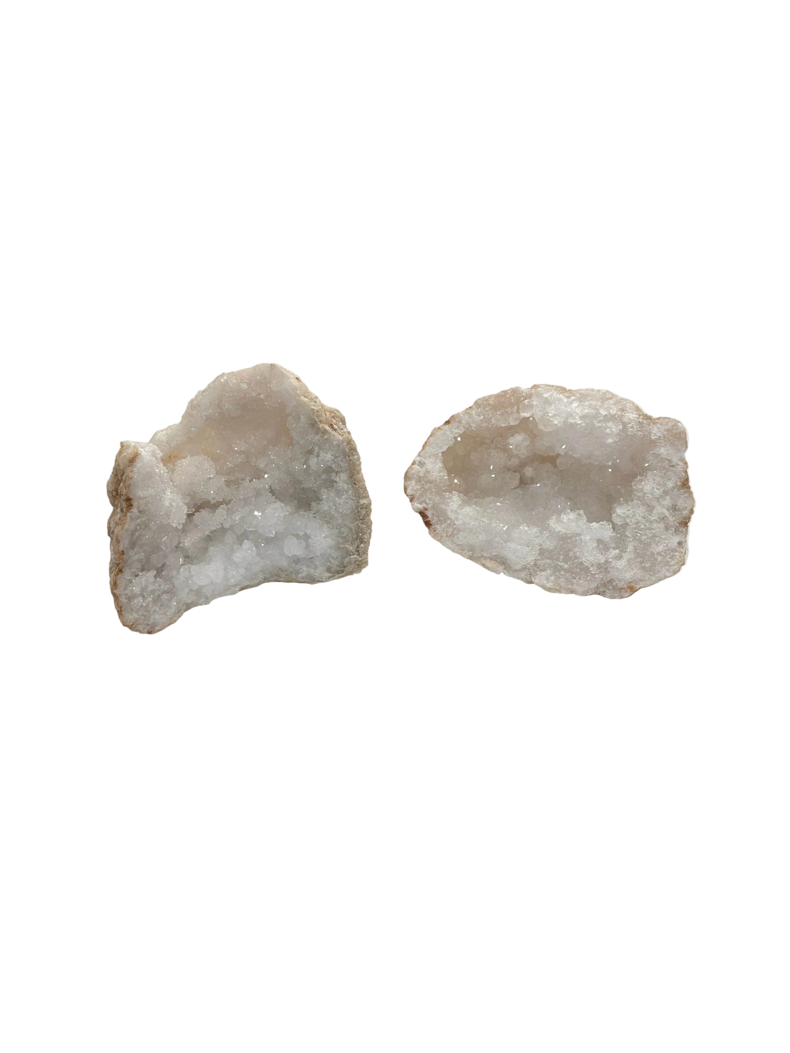 NATURAL WHITE QUARTZ GEODE