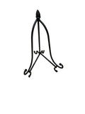 BLACK WROUGHT IRON DECORATIVE EASEL