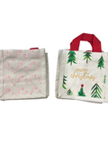 SM ASSORTED X-MAS CANVAS BAGS
